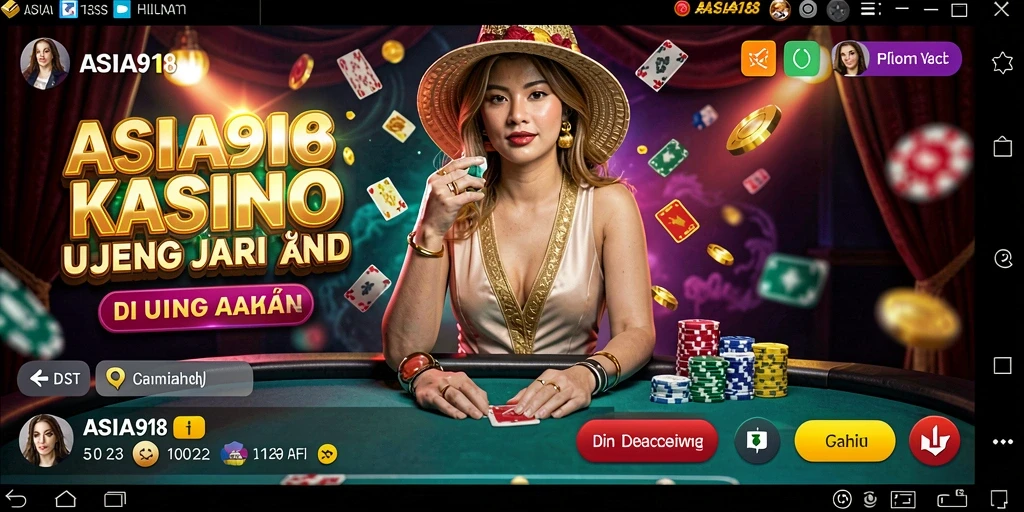 Tampilan seru dari gameplay Kasino ASIA918 yang menarik.