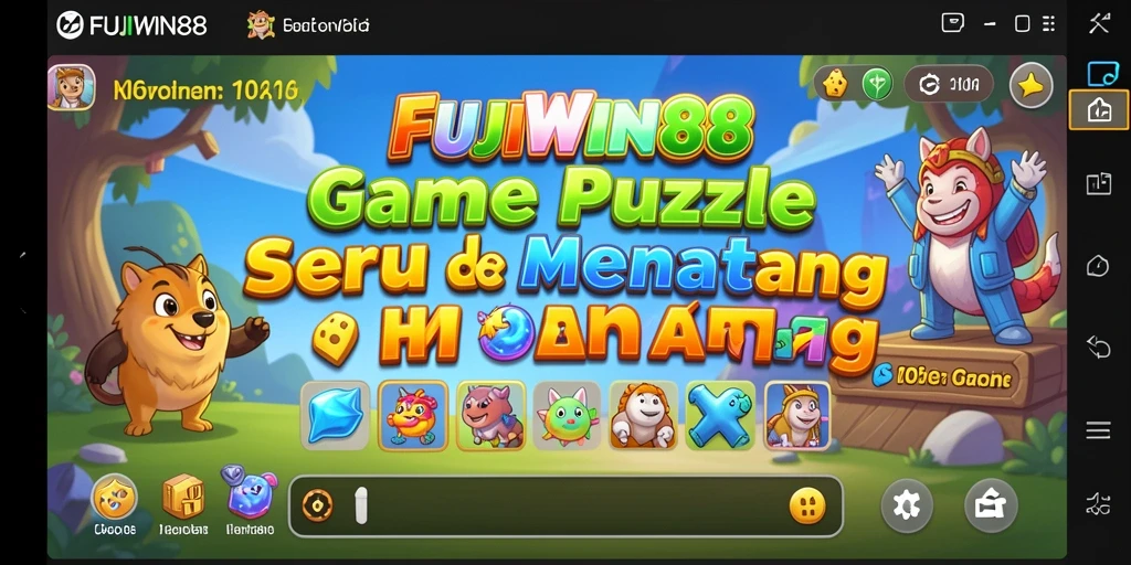 Tampilan gameplay seru dan menarik dari FUJIWIN88