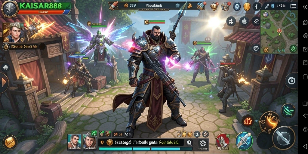 Tampilan gameplay KAISAR888 yang menegangkan dan strategi mendalam.