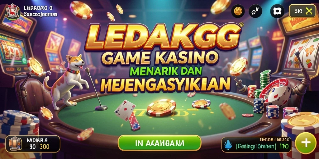 Tampilan gameplay LEDAKGG yang menarik dan interaktif.
