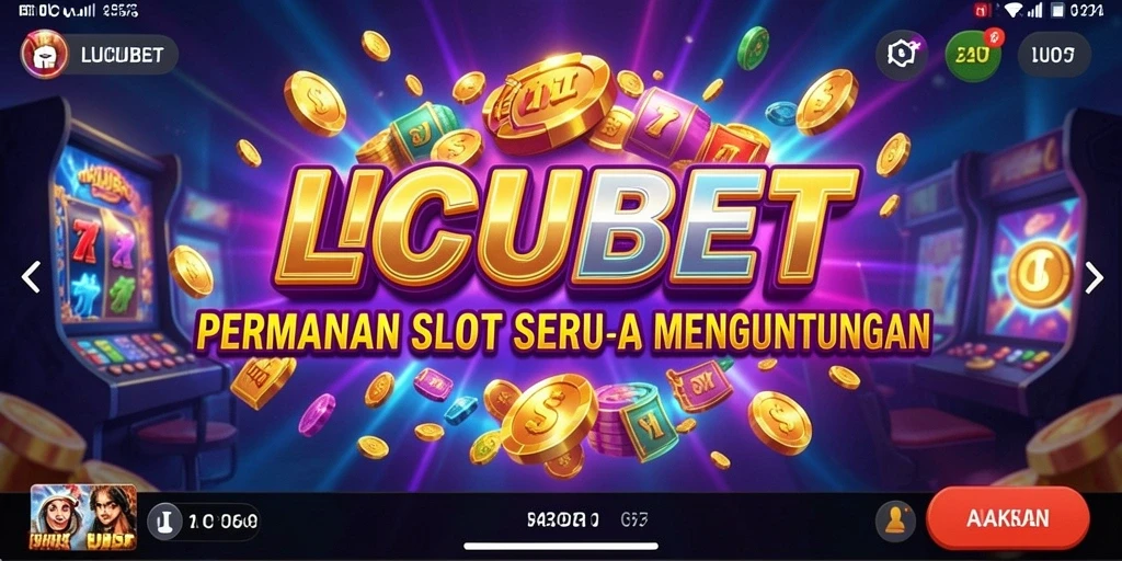 Tampilan gameplay seru dari LUCUBET di slot online.