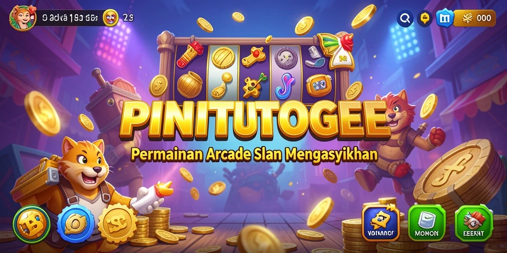Tampilan gameplay seru PINTUTOGEL dengan level menantang.