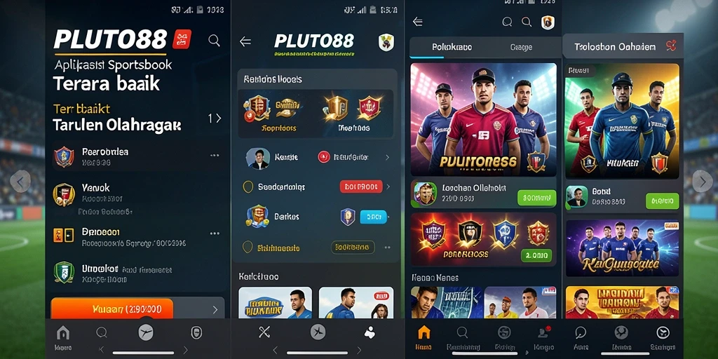 Tampilan gameplay PLUTO88 dengan taruhan olahraga yang menarik.