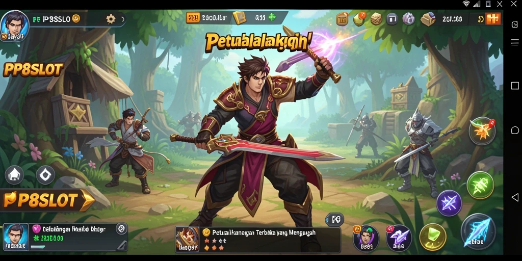 Tampilan gameplay PP8SLOT yang memukau dalam dunia Open World.