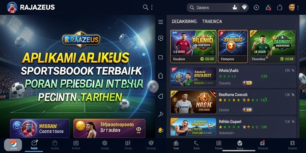 Tampilan gameplay RAJAZEUS yang menarik dan interaktif.