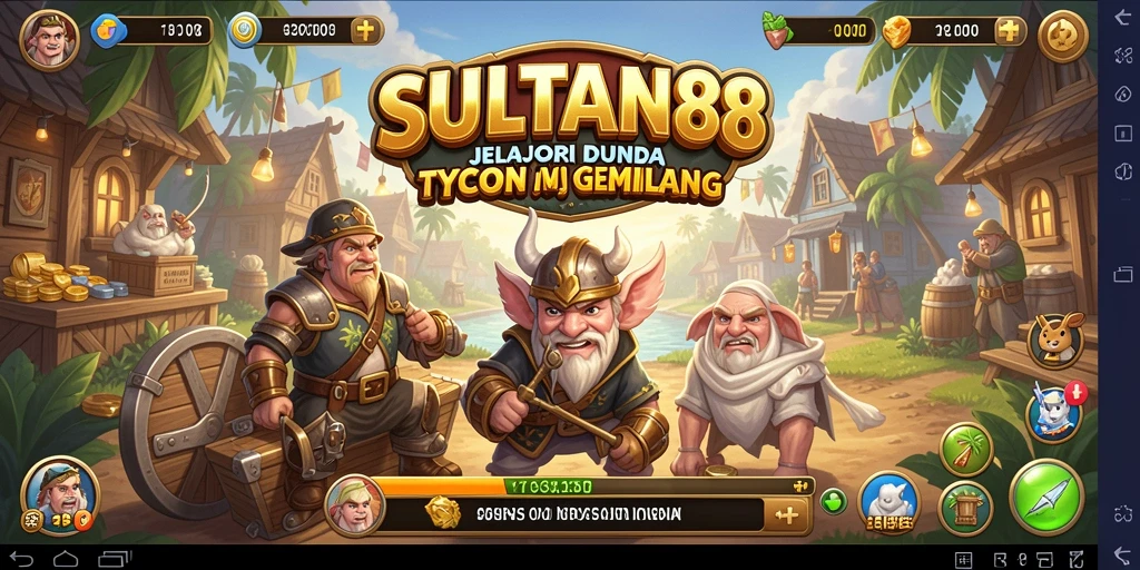 Tampilan gameplay SULTAN88 yang menakjubkan dan interaktif.