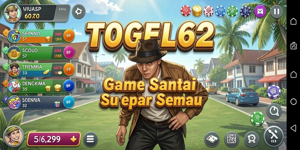 Tampilan menarik dari gameplay TOGEL62 yang seru dan menyenangkan.